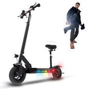 SMATEIGHT 1200W Electric Scooter Adults,35 MPH MAX Speed ,35MILES Folding Escooter with Seat