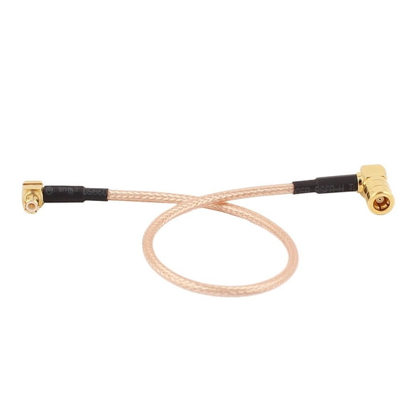 SMB-KW Female to MCX-JW Male RG316 Coaxial Cable Pigtail 20cm