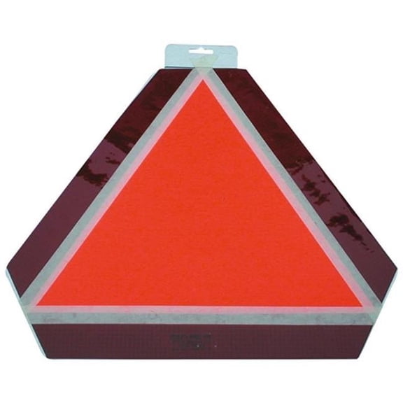 SMB Manufacturing AP101NS Slow Moving Vehicle Plastic Sign