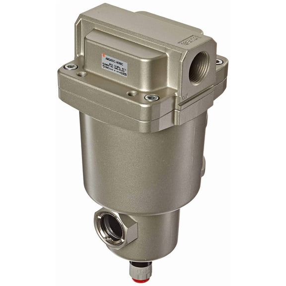 SMC 1-Inch Water Separator w/Auto Drain 123 CFM AMG550C-N10D