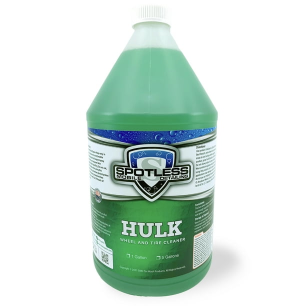 SMD Car Wash Product, Hulk Wheel & Tire Cleaner, Best Tire Cleaner, Easily Removed Grease, Road