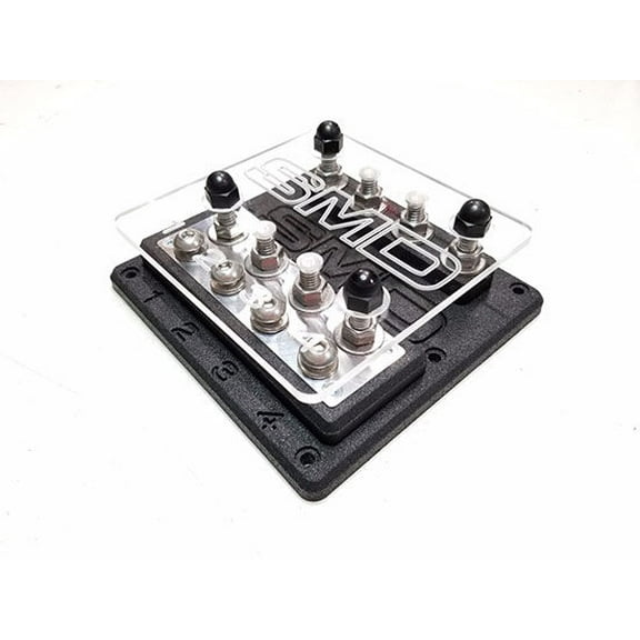 SMD Heavy Duty Quad XL ANL Fuse Block - Heavy Duty Four ANL Fuse Block with Easier Connection Terminals