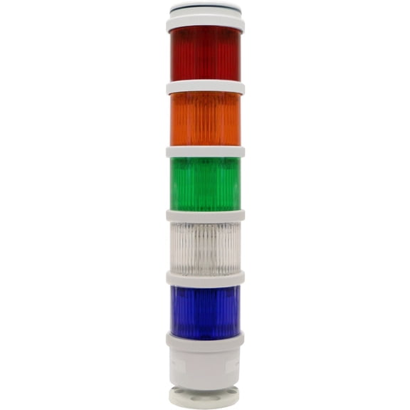 SMD Steady or Flashing LED Module and Light Source Red with Gray 24V AC/DC