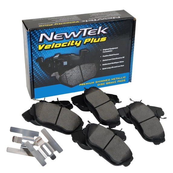 SMD1346H Front Semi-Metallic Brake Pads and Hardware