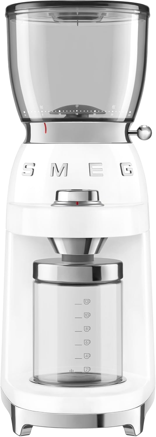 SMEG Retro Electric Coffee Grinder (Cream)
