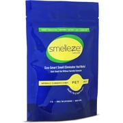 SMELLEZE Natural Pet Litter Odor Eliminator Deodorizer 2 lb. Granules