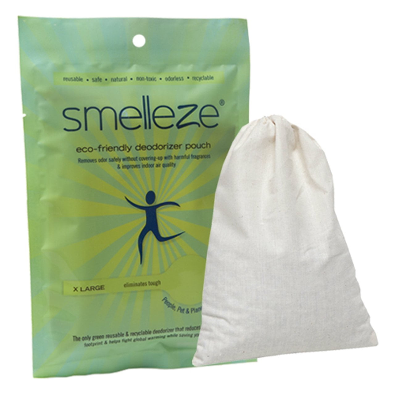 SMELLEZE Reusable Cooking Smell Removal Deodorizer Pouch: Get Odor Out Without Fragrances in 300 Sq. ft.
