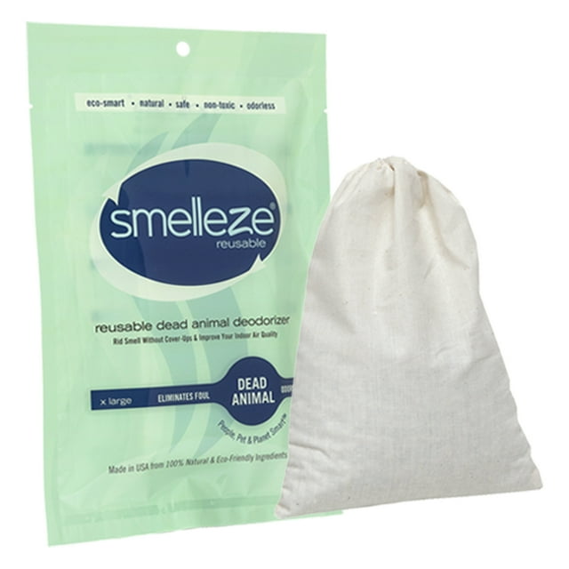SMELLEZE Reusable Dead Animal Smell Removal Deodorizer Pouch Rid Decay