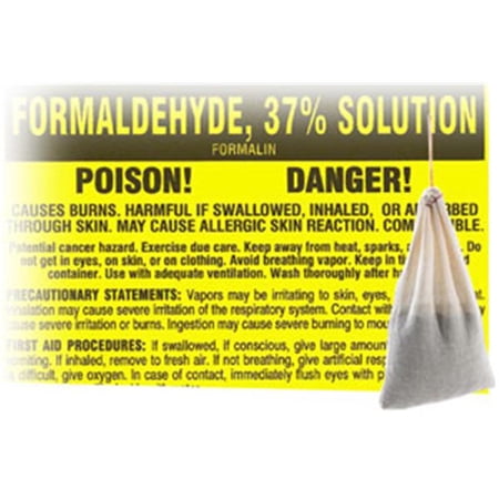 IMTEK Environmental 11401 Smelleze Reusable Formaldehyde Odor Removal Pouch - X Large