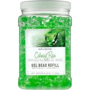 SMELLS BEGONE 48 oz Odor Eliminator Gel Bead Refill - Air Freshener & Control - Calming Rain Scent