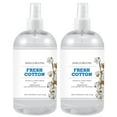 thumbnail image 1 of SMELLS BEGONE Air Freshener Home and Linen Spray Made with Essential Oils Fresh Cotton Scent 2 Pack, 1 of 7