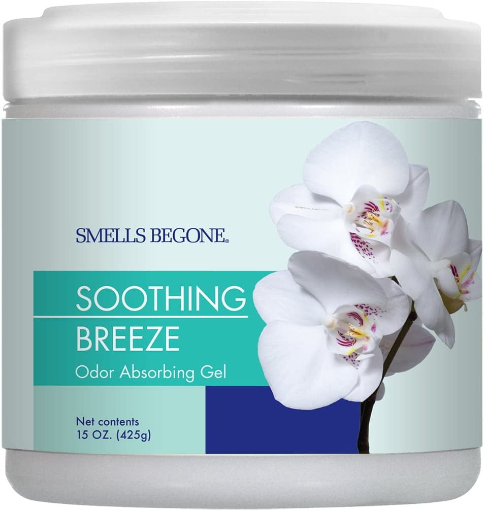 SMELLS BEGONE Air Freshener Odor Absorber Gel Made Essential Oils