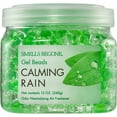 thumbnail image 1 of SMELLS BEGONE Odor Eliminator Gel Beads - Air Freshener - Eliminates Odor in Bathrooms, Cars, Boats, RVs and Pet Areas - Made with Essential Oils - Calming Rain Scent - 12 Ounce, 1 of 7