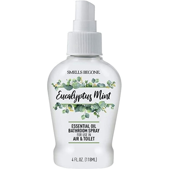 SMELLS BEGONE Toilet & Bathroom Spray Eucalyptus Mint Spray