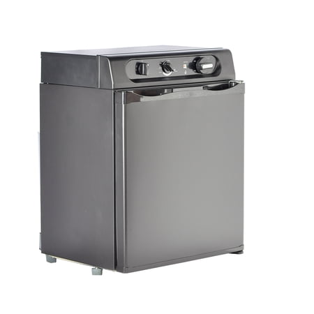 SMETA 1.4 Cu ft Mini Fridge, 3-Way RV Propane Compact Refrigerator for RV, Truck, Trailer