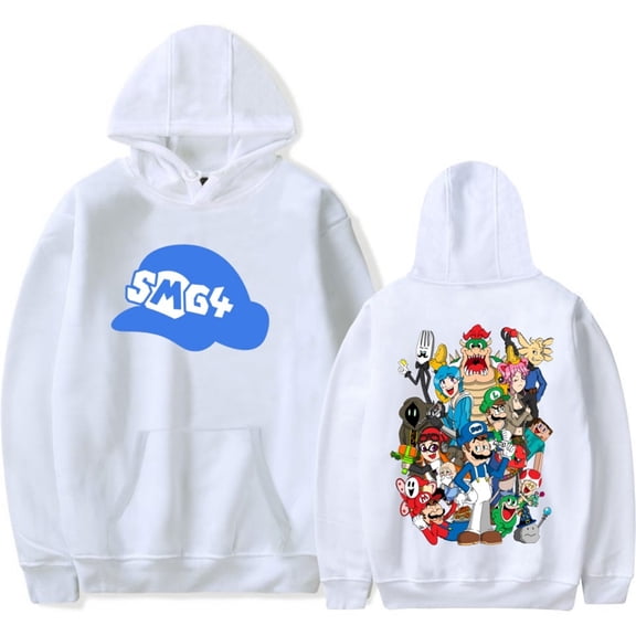 SMG4 Merch Hoodie Casual Neutral Hoodie Pocket Hoodie Comfortable Street Sweatshirt