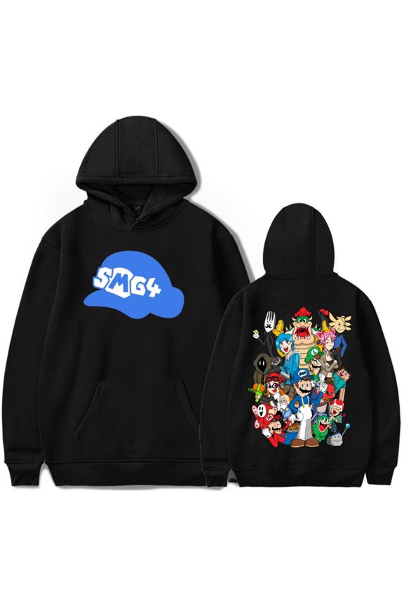 SMG4 Merch Hoodie Casual Neutral Hoodie Pocket Hoodie Comfortable Street Sweatshirt
