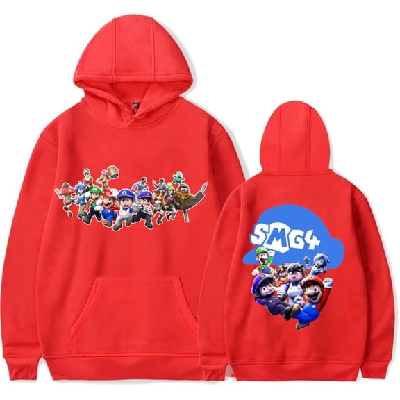 SMG4 Merch Hoodie Comfortable Fun Printed Sweatshirt Neutral Versatile Trendy Clothing