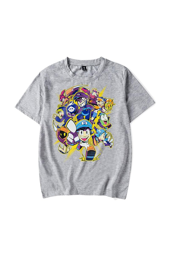 SMG4 Merch T-Shirt Unisex Men Ladies Fashion Summer Short Sleeve T-Shirts Casual Streetwear
