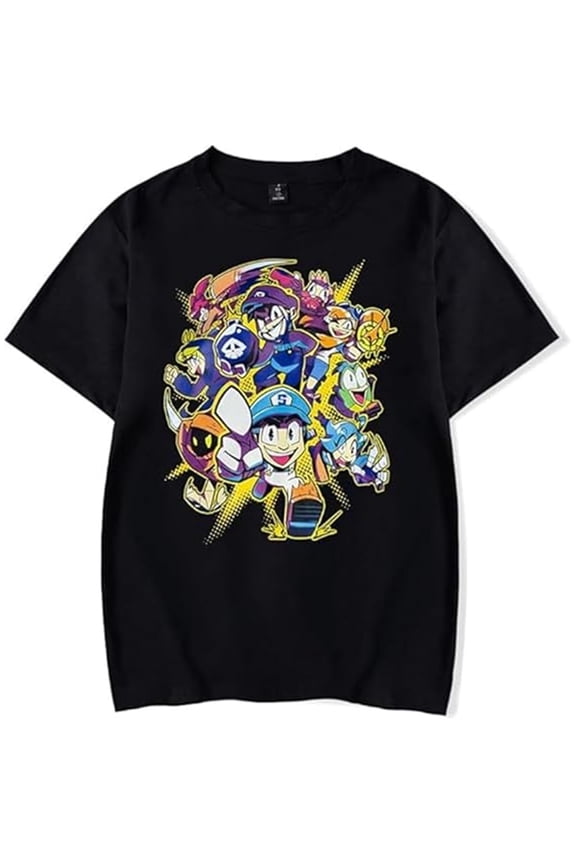 SMG4 Merch T-shirt Trendy Printed Round Neck Short Sleeves Men And Women Fashion Casual Tops