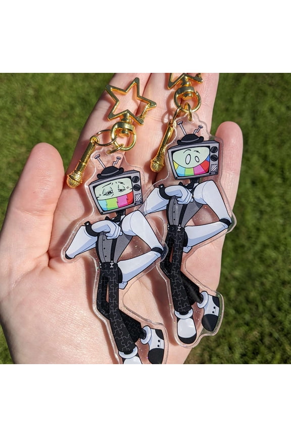 SMG4 Mr. Puzzles Keychain (1 keychain)
