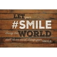 thumbnail image 1 of SMILE - Change the World Poster Print by Marla Rae (24 x 15), 1 of 1