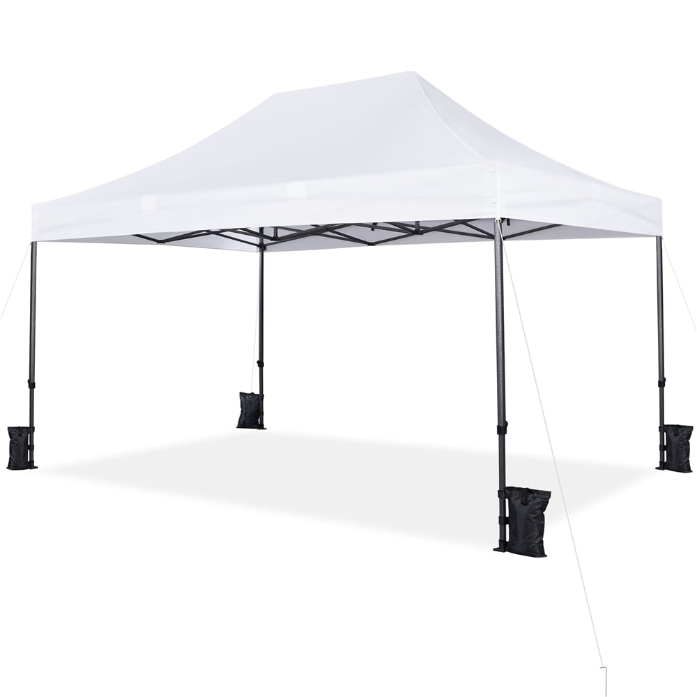 Alden Design 10x15ft Commercial Canopy Tent with UPF 50+ Water-resistant, White Sansujyuku sansujyuku.com