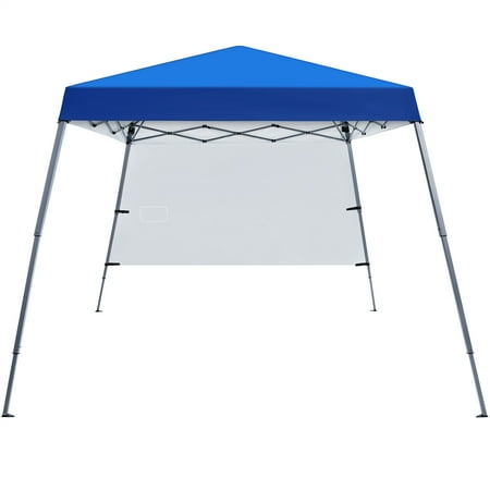 Alden design Pop-Up Canopy Lightweight with Sun Shade Wall Backpack Bag, Blue