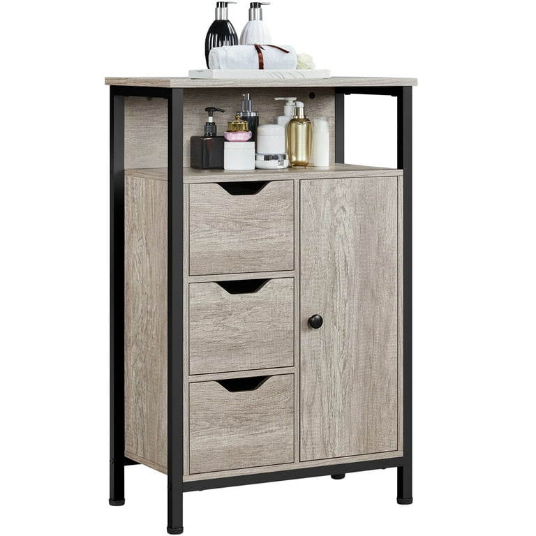 SmileMart Wall Mounted Wooden Storage Cabinet with 3 Tiers Storage Shelves for Kitchen/Bathroom/Living Room, White SmileMart Wall Mounted Wooden Storage Cabinet with 3 Tiers Storage Shelves for Kitchen/Bathroom/Living Room, White