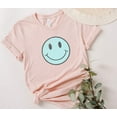 thumbnail image 1 of SMILEY FACE Graphic Short sleeve T-Shirt, 1 of 7