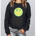 thumbnail image 1 of SMILEY FACE Graphic Unisex Fleece Pullover, 1 of 4