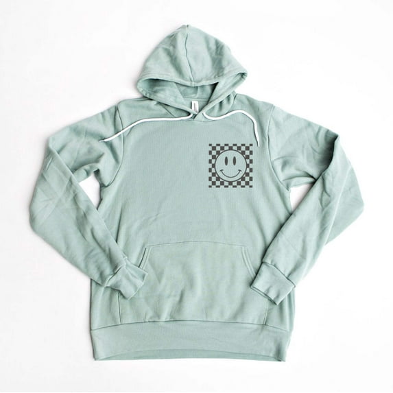 SMILEY FACE Graphic Unisex Sponge Fleece Hoodie