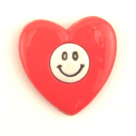 SMILEY HEART- 100 BUTTONS