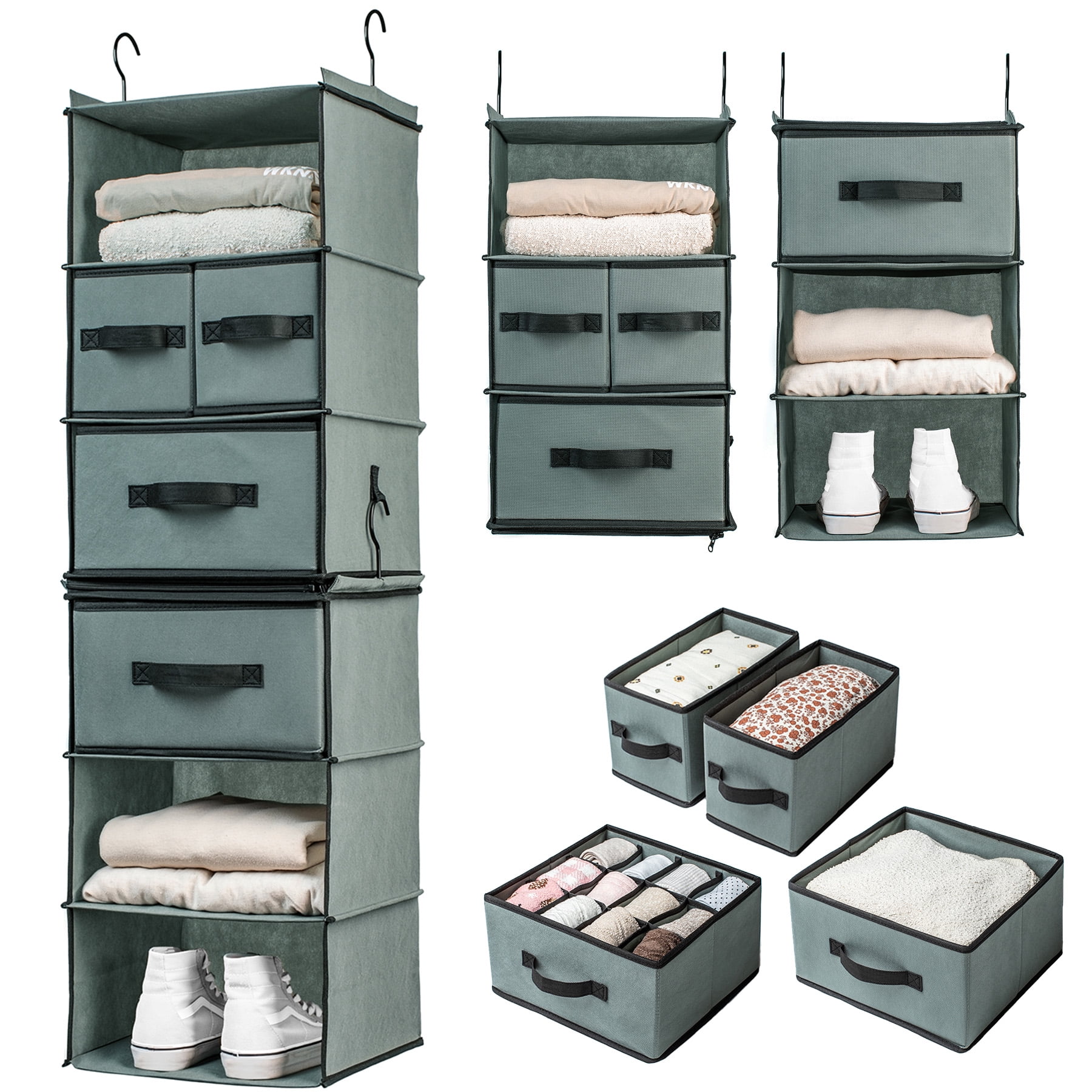 Stalwart 75-ST6068 24 Compartment Organizer Desktop or Wall Mount Container  Storage Drawers 