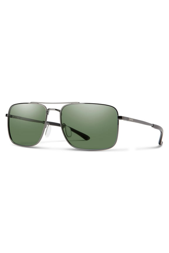 OPTICS OUTCOME KJ1 IR Sunglasses Ruthenium Frame Grey Green Lenses 59mm