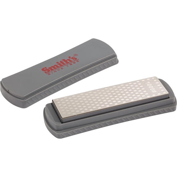 Smith's 6" Dual Grit Fine Diamond Stone Knife Sharpener