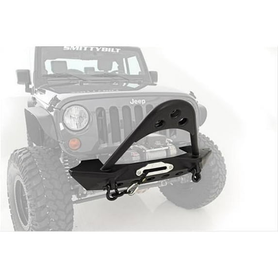 SMITTY BILT 76521 1987-2006 Jeep Src Front Stinger Bumper - Textured Black