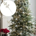 thumbnail image 1 of SMKE 10 Pcs Christmas Glitter Tree Picks,Sequins Candy Shape Curly Pick,Sprays Twigs Artificial Curly Stem Picks Ornaments Branches Sticks For Xmas Wreath Vase Fillers Gift Decoration Gold 11.81", 1 of 9