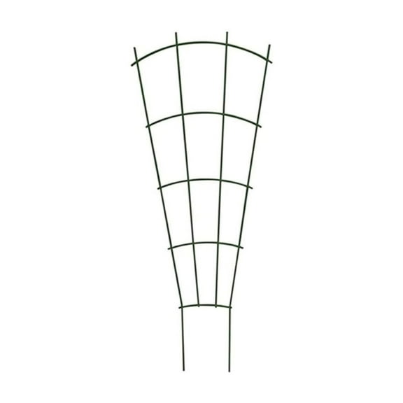 SMKE 15.7'' Plant Trellis For Potted Climbing Plants Indoor, Outdoor Metal Garden Trellis For Climbing Plants Houseplants Flowers Vine Ivy, Fan Shape, Lattice For Climbing Plants Outdoor
