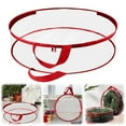 thumbnail image 1 of SMKE 2Pc Christmas Tree Storage Bag,Multi-Purpose Holiday Decor Organizer,Tear-Resistant Plastic Storage Container,Large Disassembled Tree Storage Bag,Reinforced Handle Festive Storage Solution 30", 1 of 9