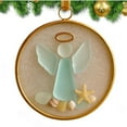 thumbnail image 1 of SMKE Christmas Angel Acrylic Ornament,Shatterproof Xmas Keepsake,Crystal-Clear Angel Decor,Reinforced Hanging Angel,Lustrous Christmas Decor,Indoor Outdoor Angel Decor,Durable Xmas Tree Ornament, 1 of 6
