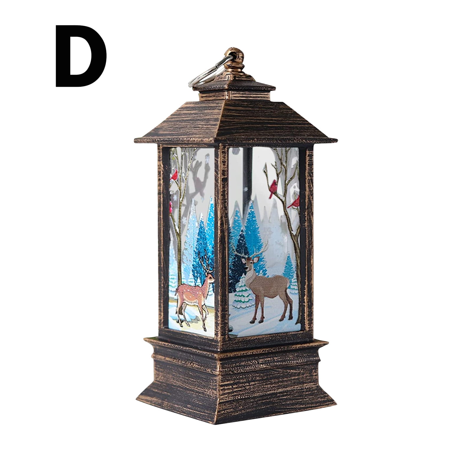 SMKE Christmas Decorations: Lighted Snow Globe Lanterns With Music ...