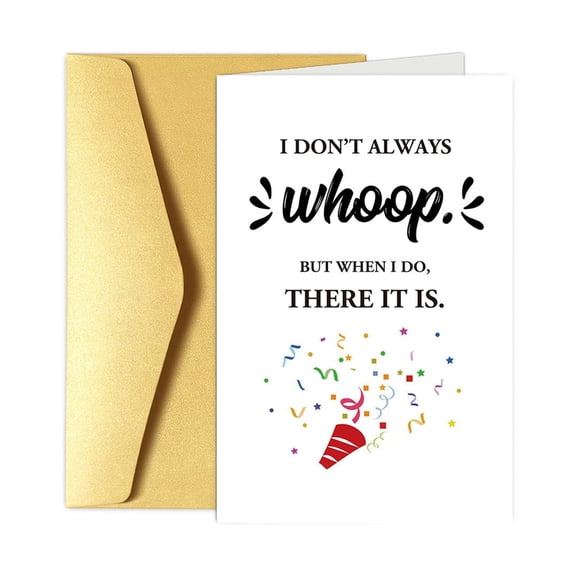SMKE Graduation 2026 Card,Graduation Reusable Label,Congrats Party Supply,Party Table Card,Funny Fish Graduation Card 8x5.3",Fishing Pun Grad Card,Blank Inside,Congratulations Card for Graduate