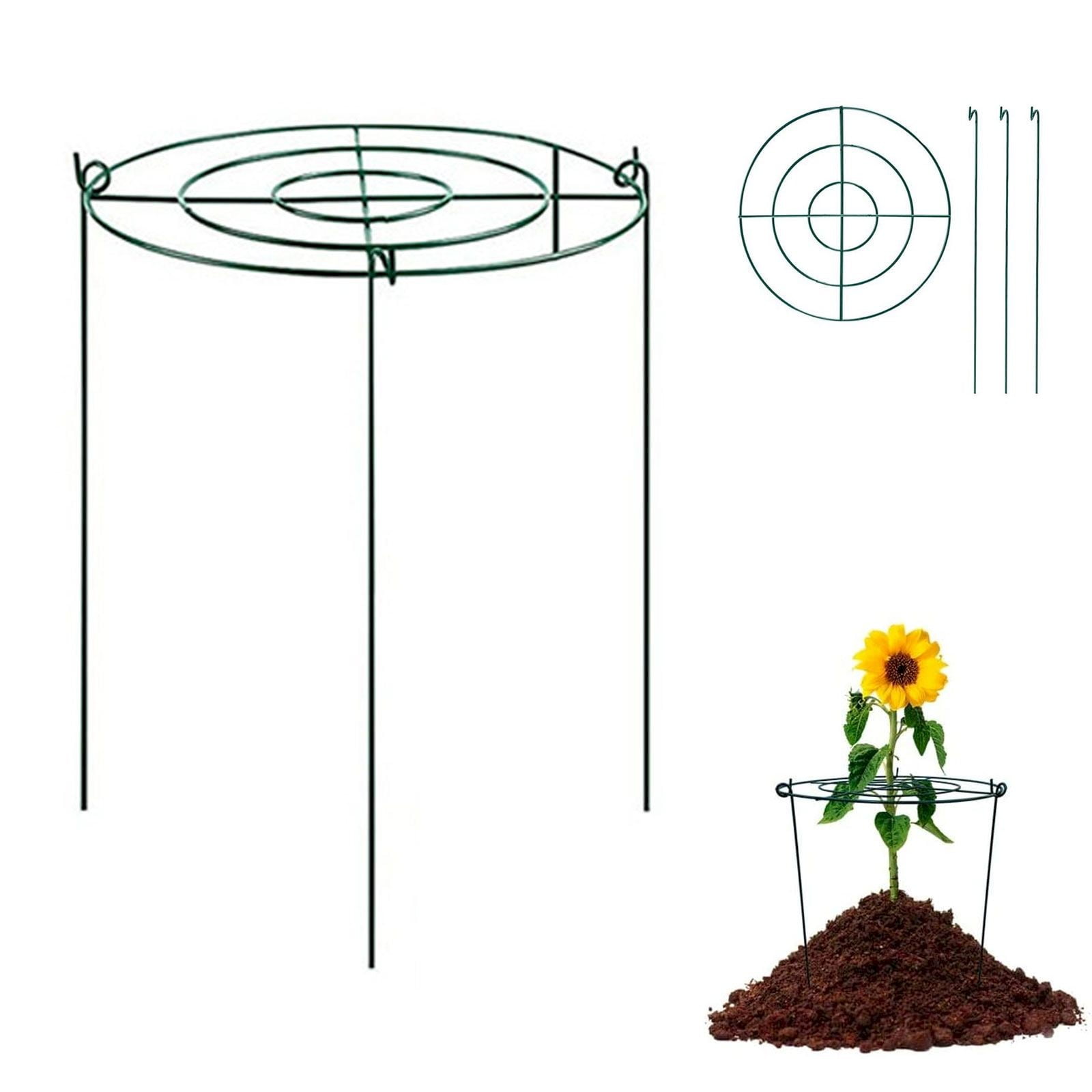 SMKE Peony Cages Plant Support Stakes Grow Through Grid Grow Through ...