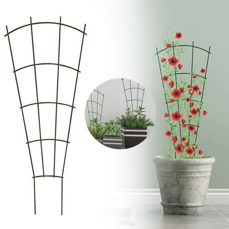 SMKE Stackable Metal Indoor Trellis,Supports Potted Plants & Climbing Vine,Trellis For Climbing Plants Outdoor,Trellis For Potted Plants,Garden Trellis For Climbing Plants,Plant Trellis Outdoor,