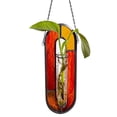 thumbnail image 1 of SMKE Test Tube Planter,Wall Mounted Vase,Indoor Garden,Minimalist Decor,Glass Hanging Planter,Arched Plant Propagation Station 7.87in Wall Hanging Test Tube Vase for Hydroponic Plants Home Decor Red, 1 of 5
