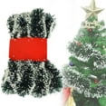 thumbnail image 1 of SMKE Tinsel Garland For Christmas Decorations,Artificial Wreaths Xmas Tree Decorations Christmas Garland For Indoor Outdoor Holiday Party Garden Home Decor,Black 5M, 1 of 9