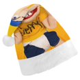 thumbnail image 1 of SML Jeffy Christmas Hat for Adult And Kids Xmas Decor Ornaments Christmas New Year Festive Holiday Party Supplies Plush Santa Claus Hats, 1 of 5