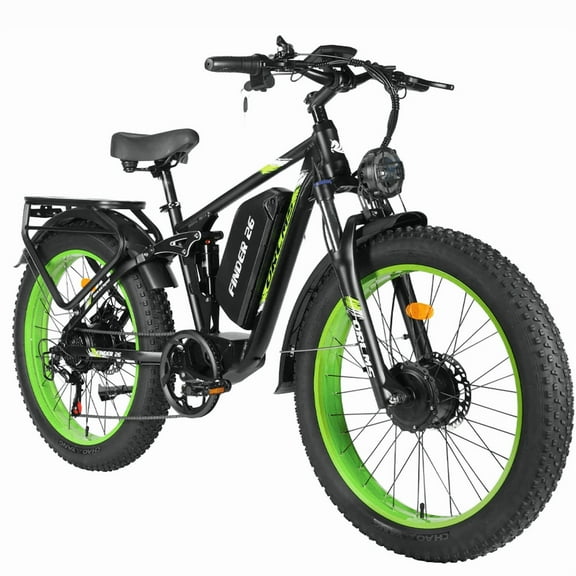 SMLRO ORLMS-V3 Electric Bike – 2000W Dual Motor, 48V 22.4Ah, 26" Fat Tires, Hydraulic Disc Brakes, Full Suspension
