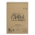thumbnail image 1 of SMLT Art Natural Brown Wirebound Sketch Pad - 8-1/4" x 11-3/4", 80 Sheets, 1 of 1